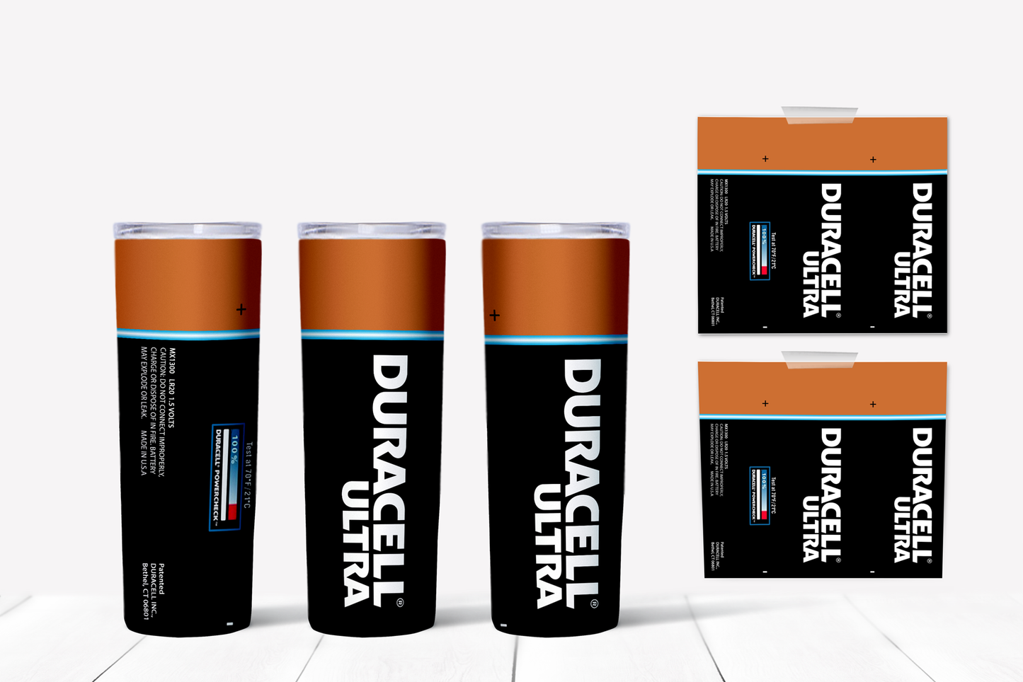 Duracell Battery 20 oz Tumbler